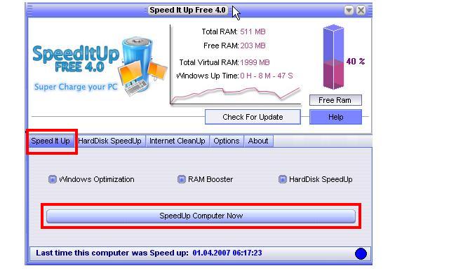 Speed It Up Free 4.0